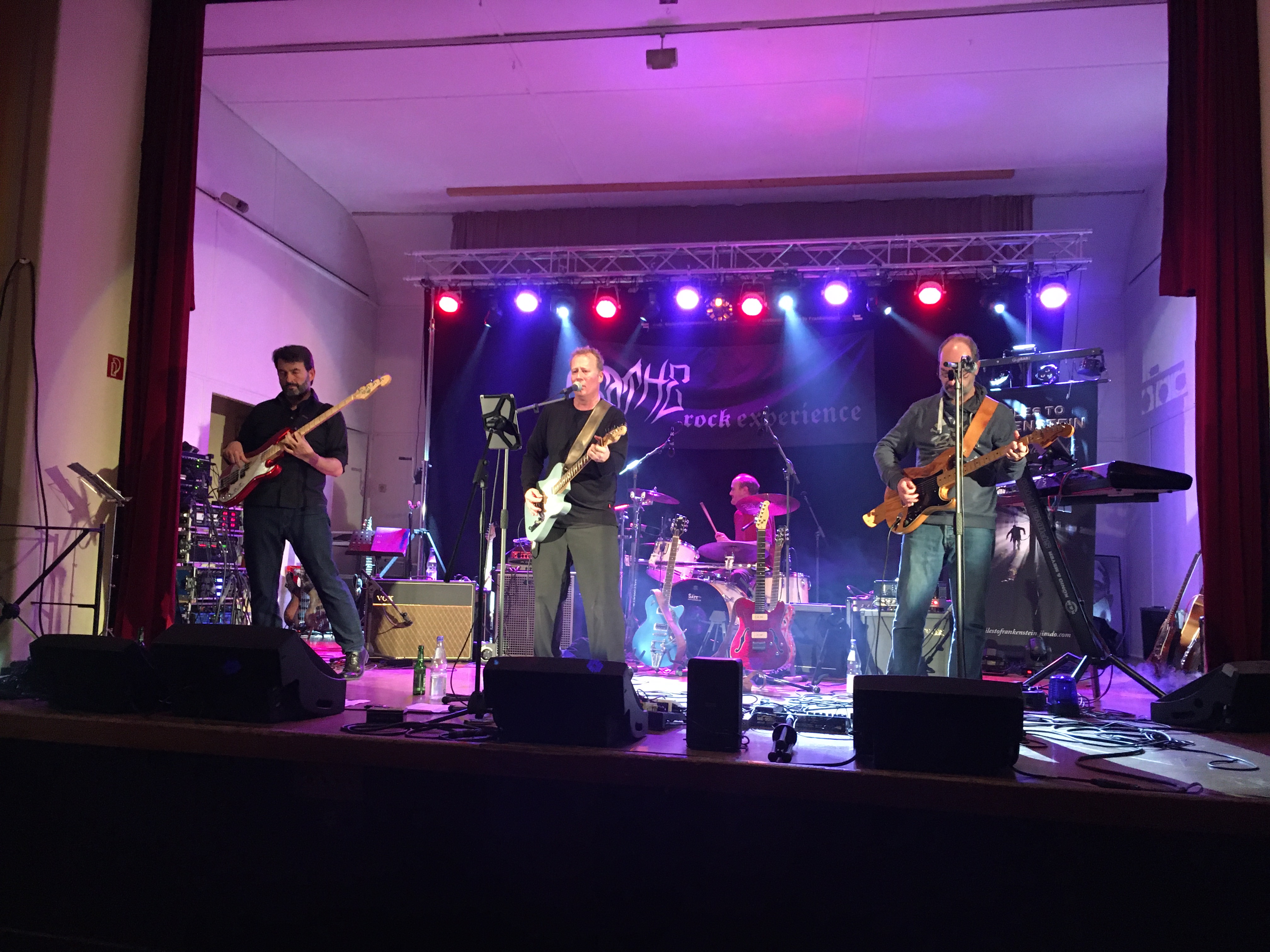 agath3 live bei der Rocknacht in Rossdorf, November 2019